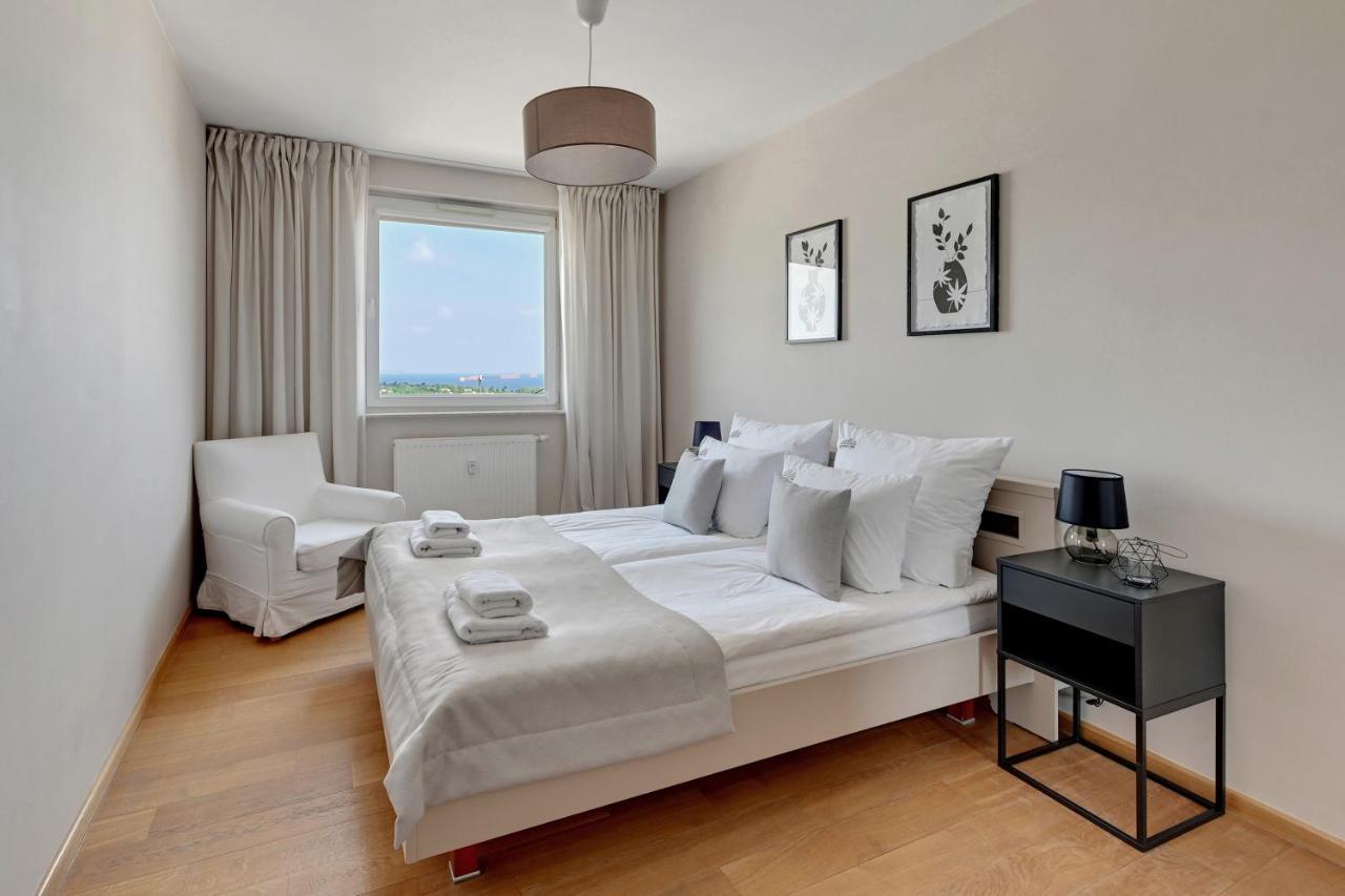 Top Floor Z Widokiem Na Morze By Downtown Apartments Γκντανσκ Εξωτερικό φωτογραφία