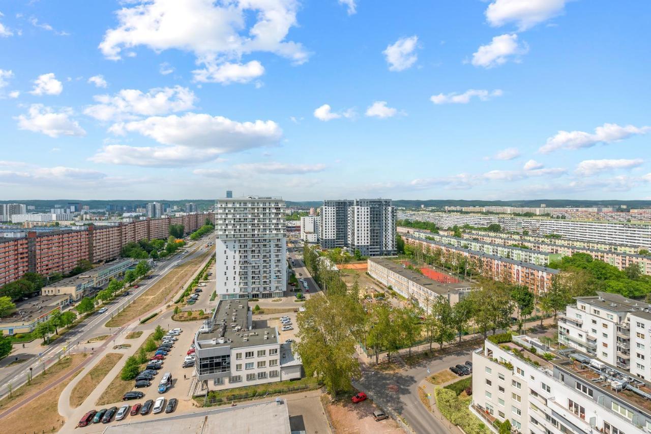 Top Floor Z Widokiem Na Morze By Downtown Apartments Γκντανσκ Εξωτερικό φωτογραφία